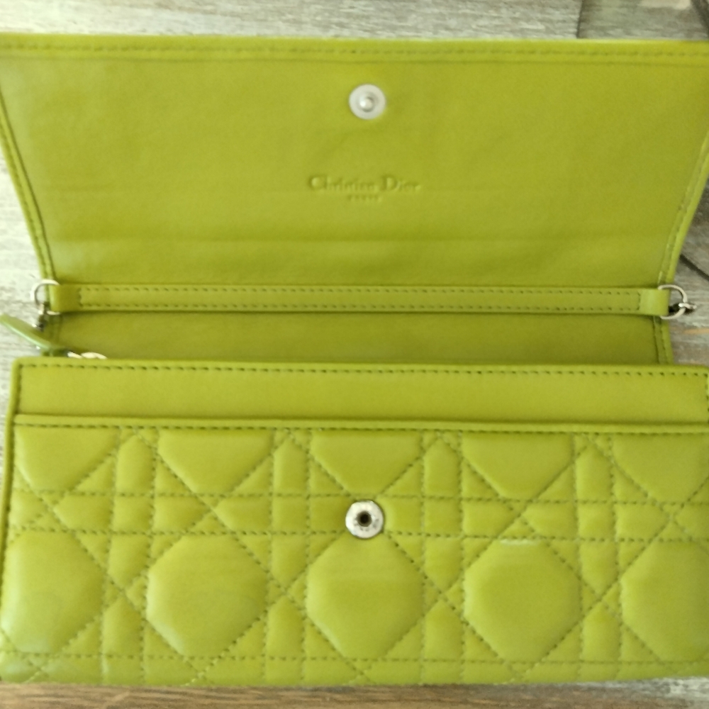 Dior Lambskin Cannage Wallet - Picture 11 of 15